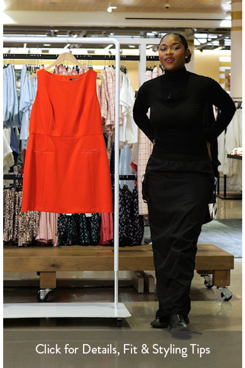 Whisper Boatneck Minidress video