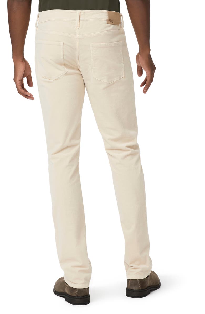 PAIGE Federal Slim Straight Leg Corduroy Pants, Alternate, color, 