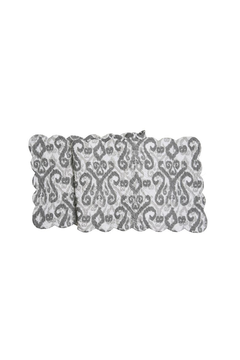 Heather Table Runner 14" x 51", Main, color, Grey