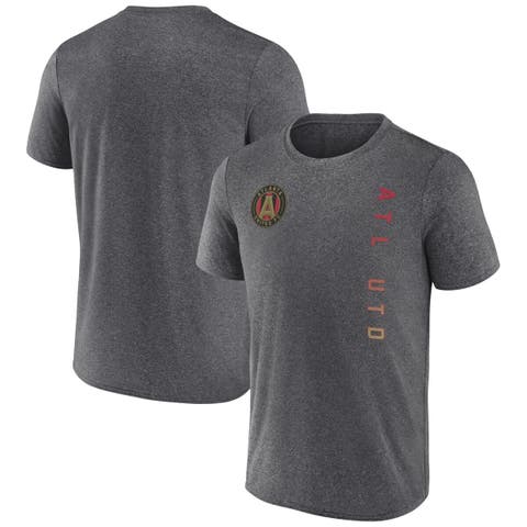 Men's Fanatics Branded Heather Charcoal Atlanta United FC Straited T-Shirt