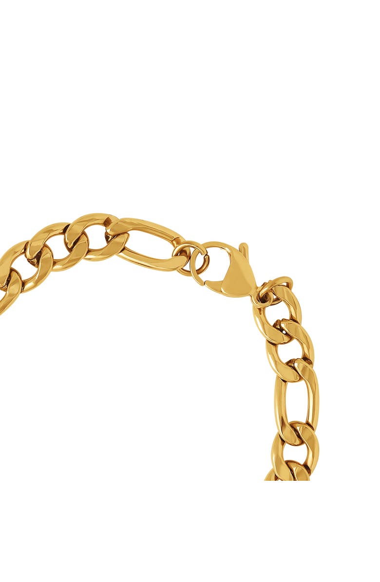 Lucky Brand Figaro Chain Bracelet, 8.5'' Chain, Alternate, color, Gold
