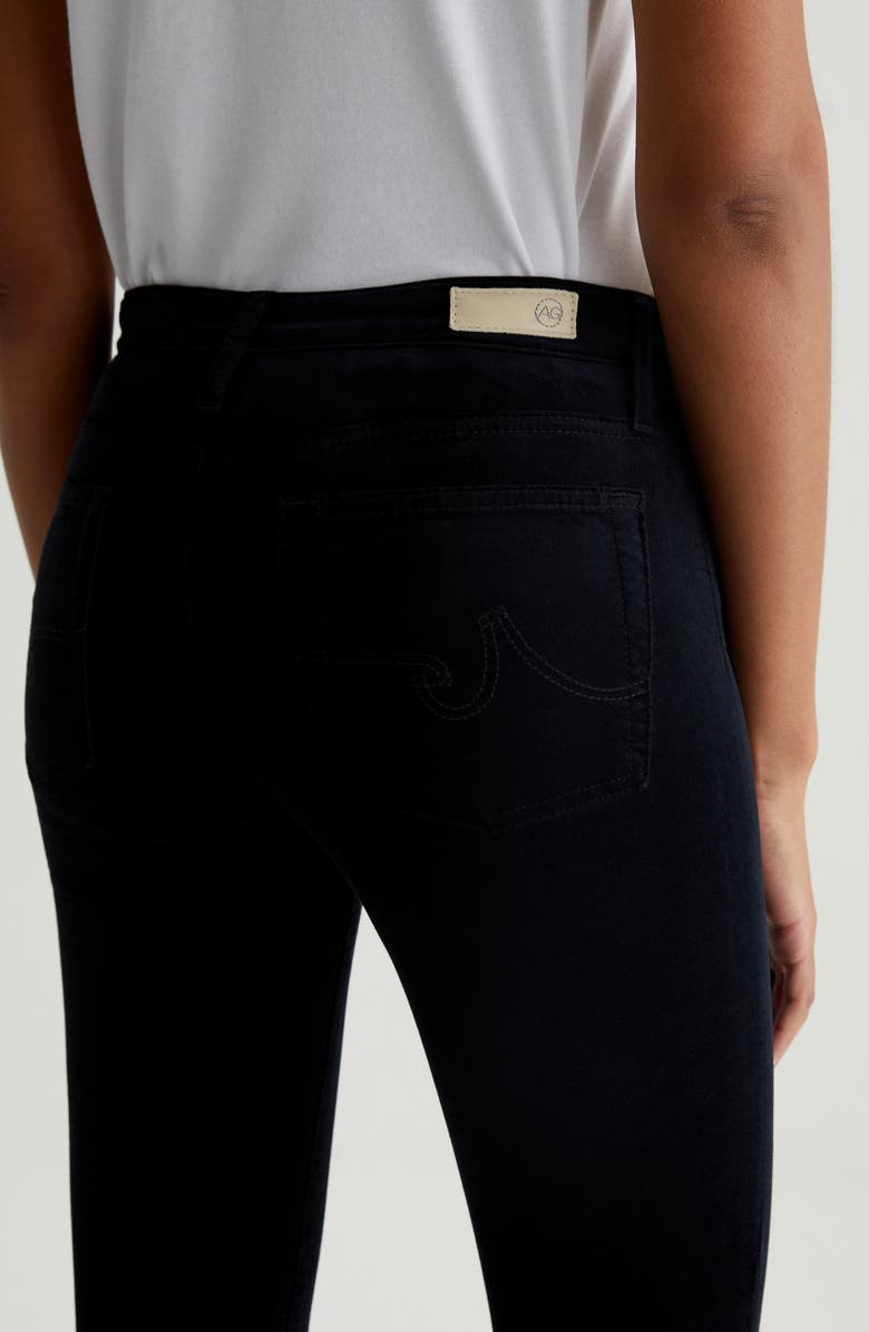 AG Farrah Mid Rise Skinny Velvet Jeans, Alternate, color, 