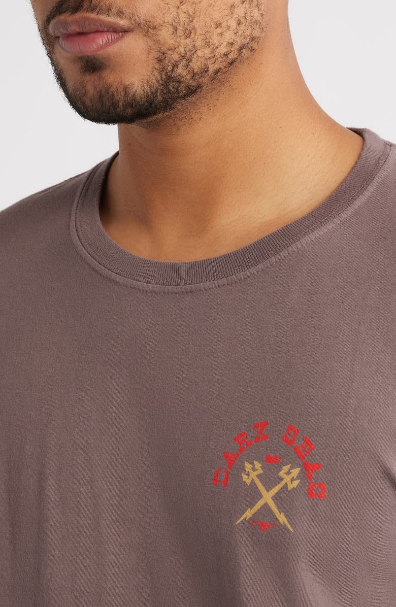 DARK SEAS Howdy Cotton Graphic T-Shirt, Alternate, color, Black Coffee