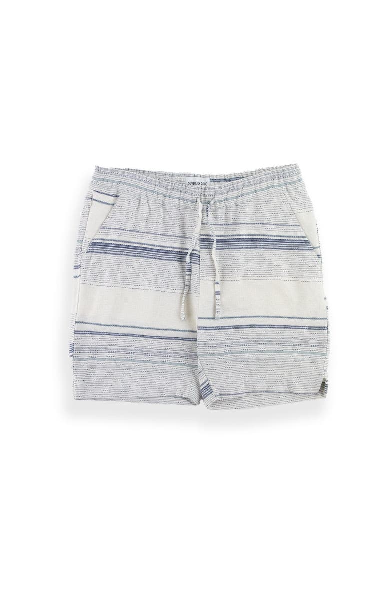 Sovereign Code Men's Passport Shorts, Main, color, White Stripe