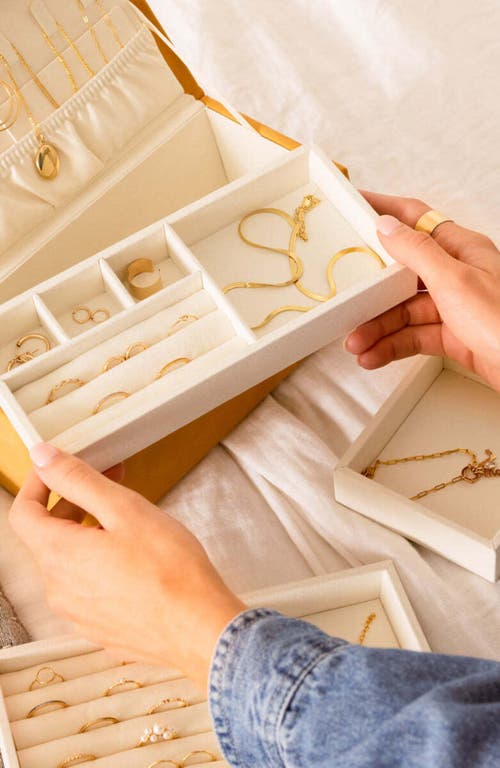 Made By Mary Jewelry Box In Gold