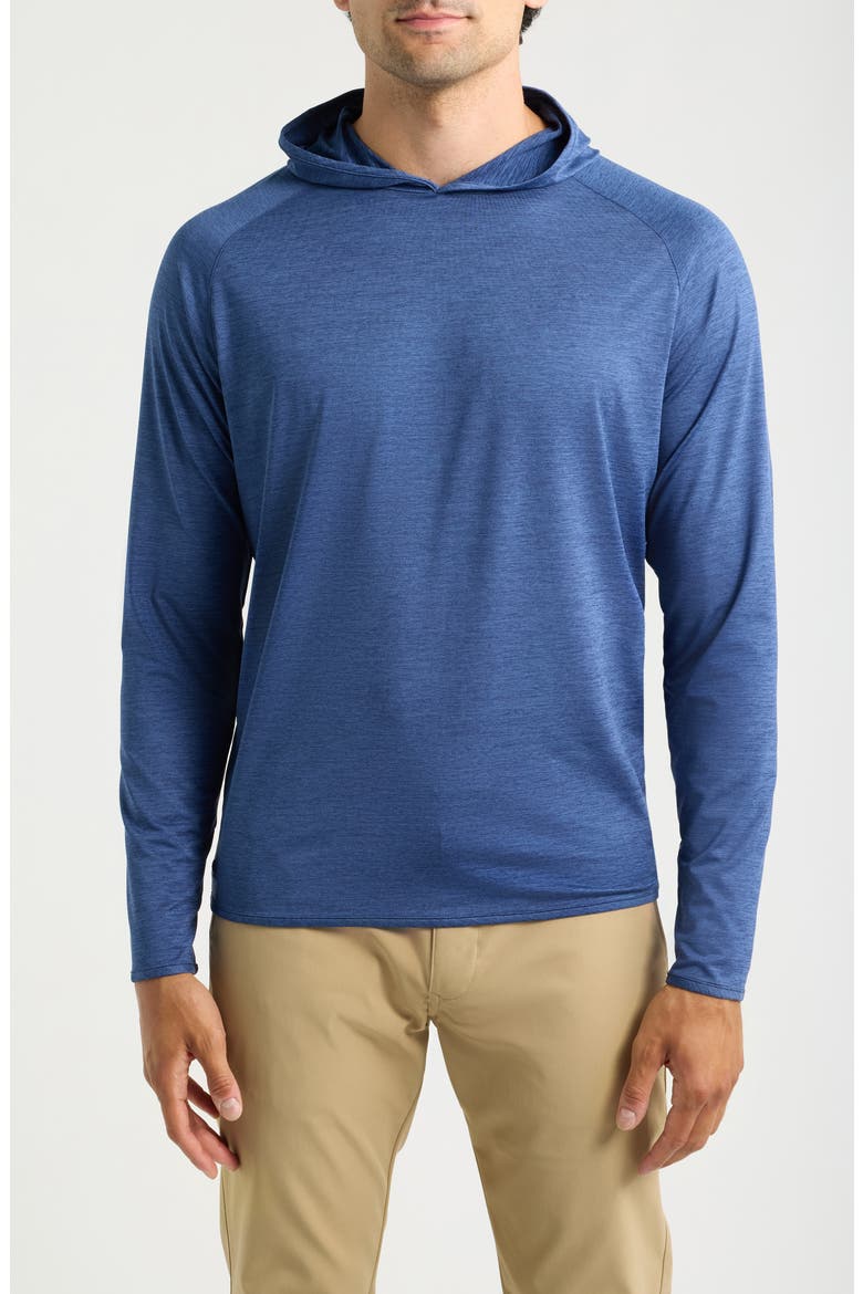 Crown Crafted Stealth Performance Hoodie, Main, color, NAVY