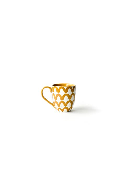 Brass Arabesque Mug