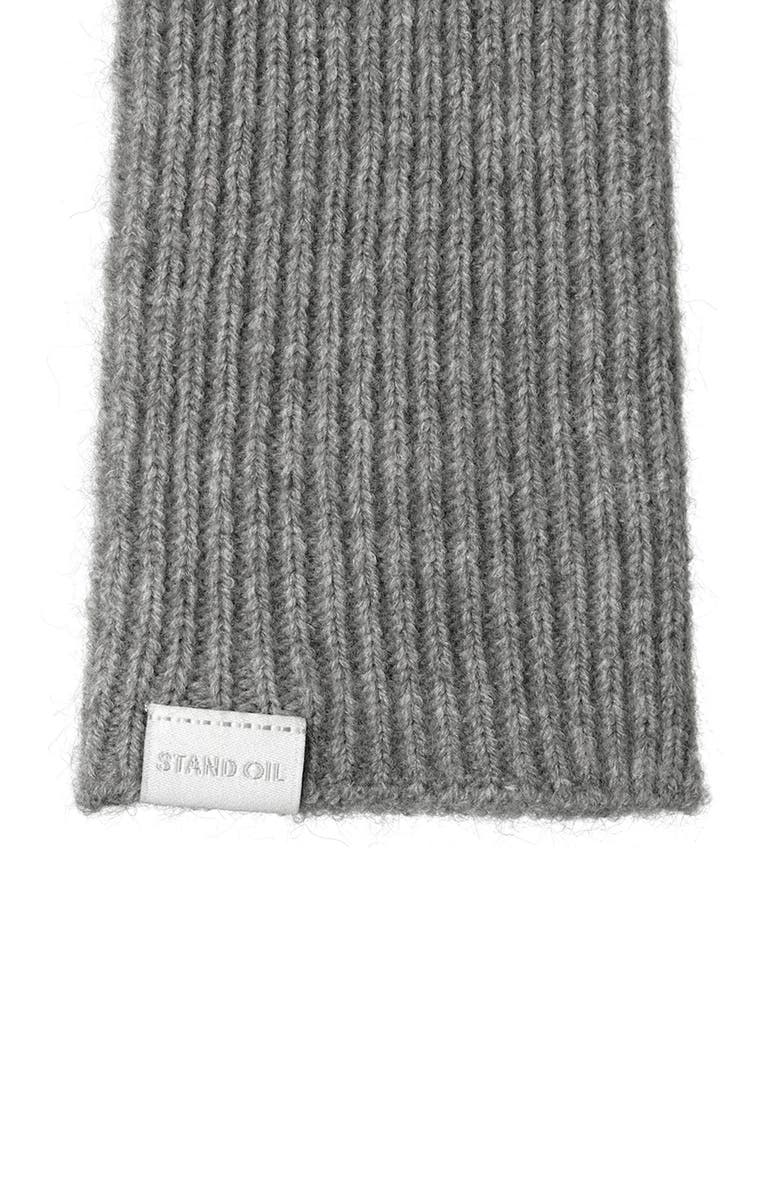 Stand Oil Heart Stud Knit Gloves, Alternate, color,