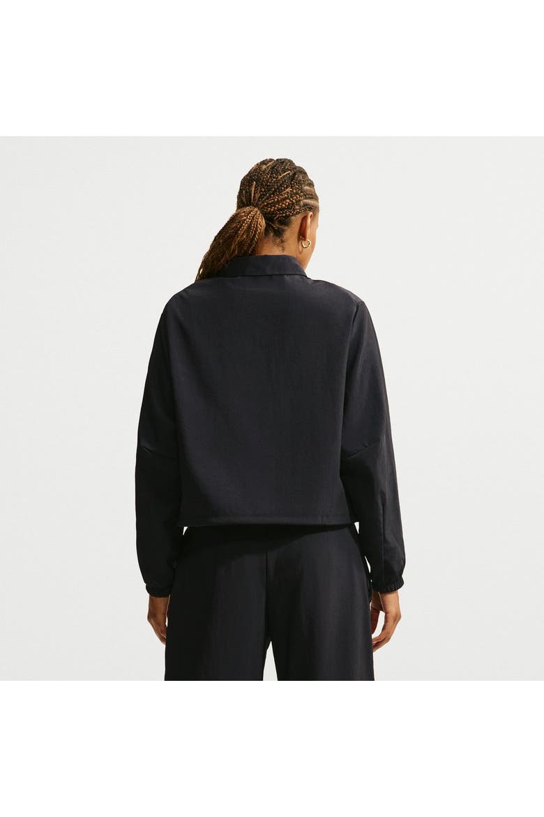 Women's Nike  Black Barcelona 2026/27 Away Woven Full-Zip Jacket, Alternate, color, Black