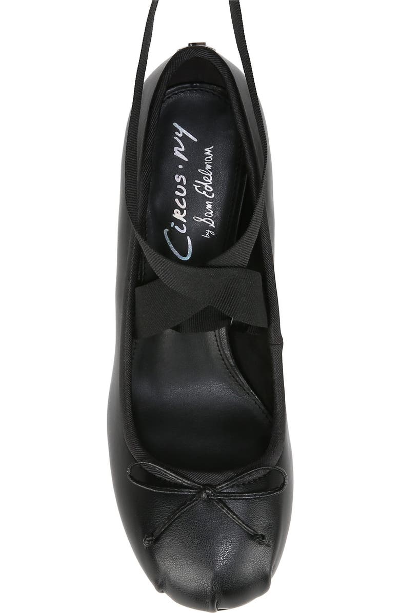 Circus NY by Sam Edelman Della Ankle Wrap Pump, Alternate, color, Black