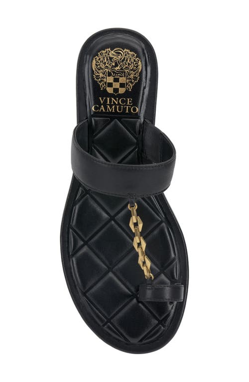 Vince Camuto Lexie Toe Loop Sandal In Black Bbyshp