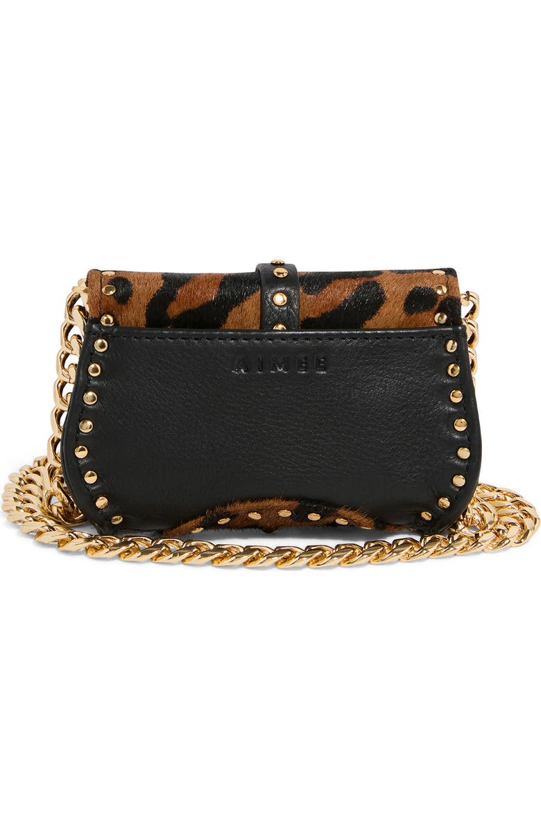 AIMEE Micro Amour Novelty Genuine Calf Hair Crossbody Bag, Alternate, color, Wildcat Haircalf