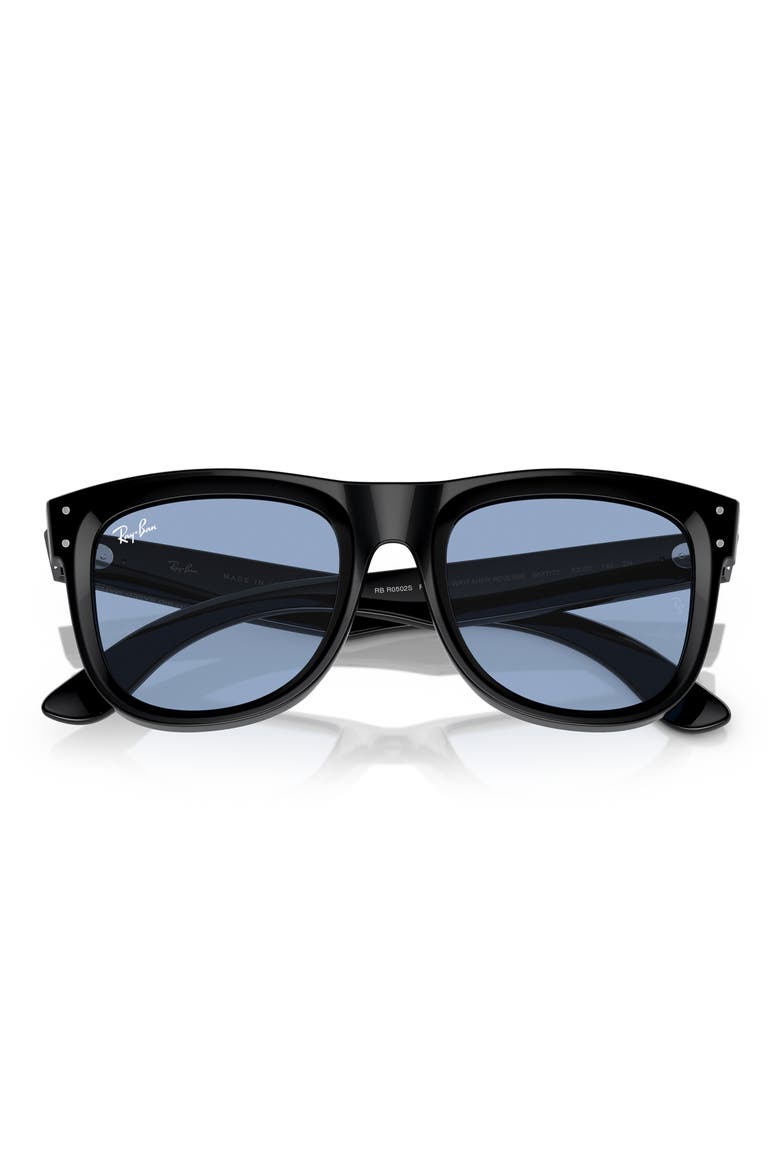 Wayfarer Reverse 50mm Square Sunglasses, Alternate, color, LIGHT BLUE