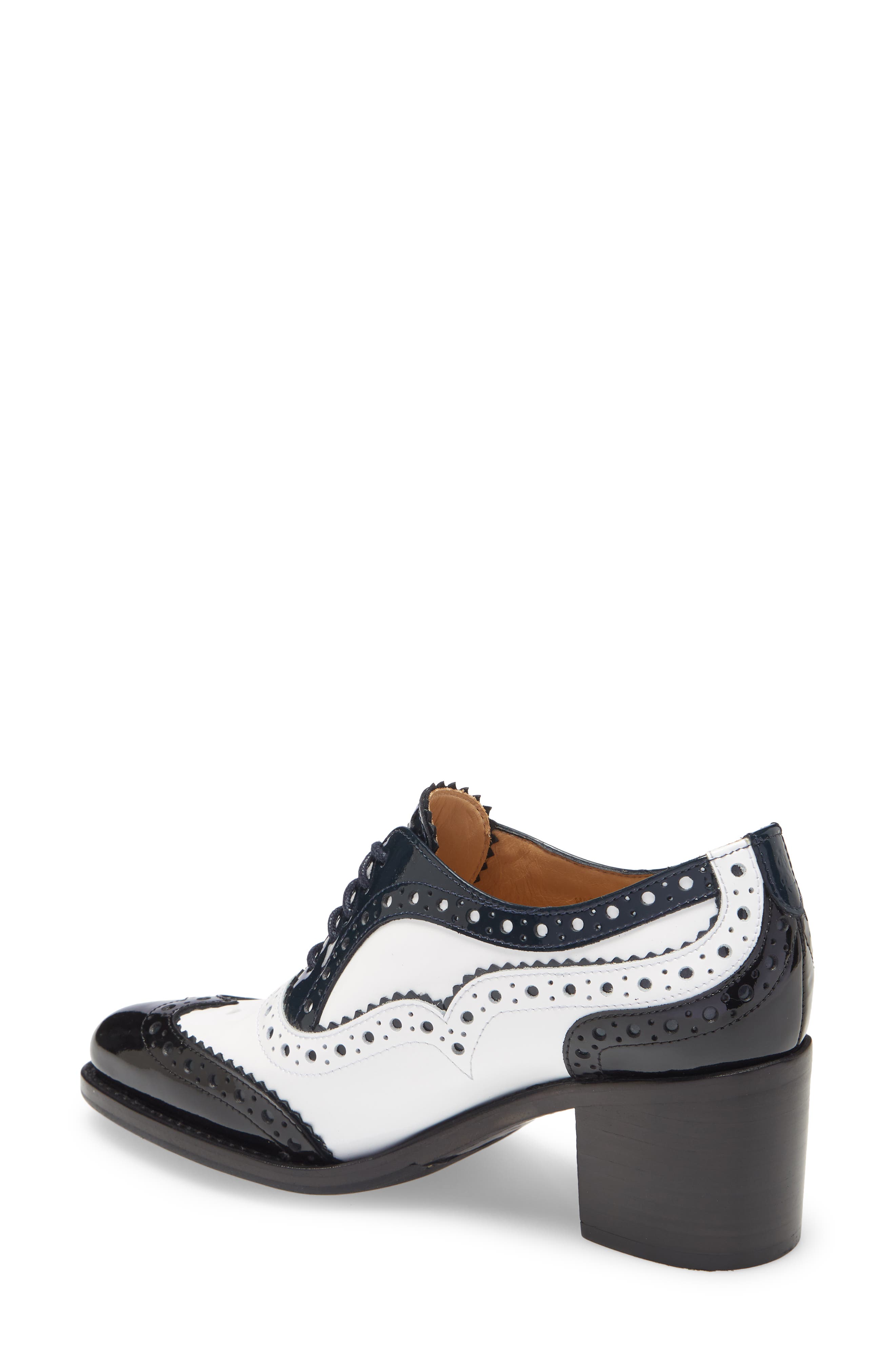 The Office of Angela Scott Mrs. Doubt Block Heel Oxford, Alternate, color, 