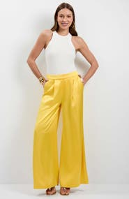 Trina Turk Pontaccio Satin Pants
