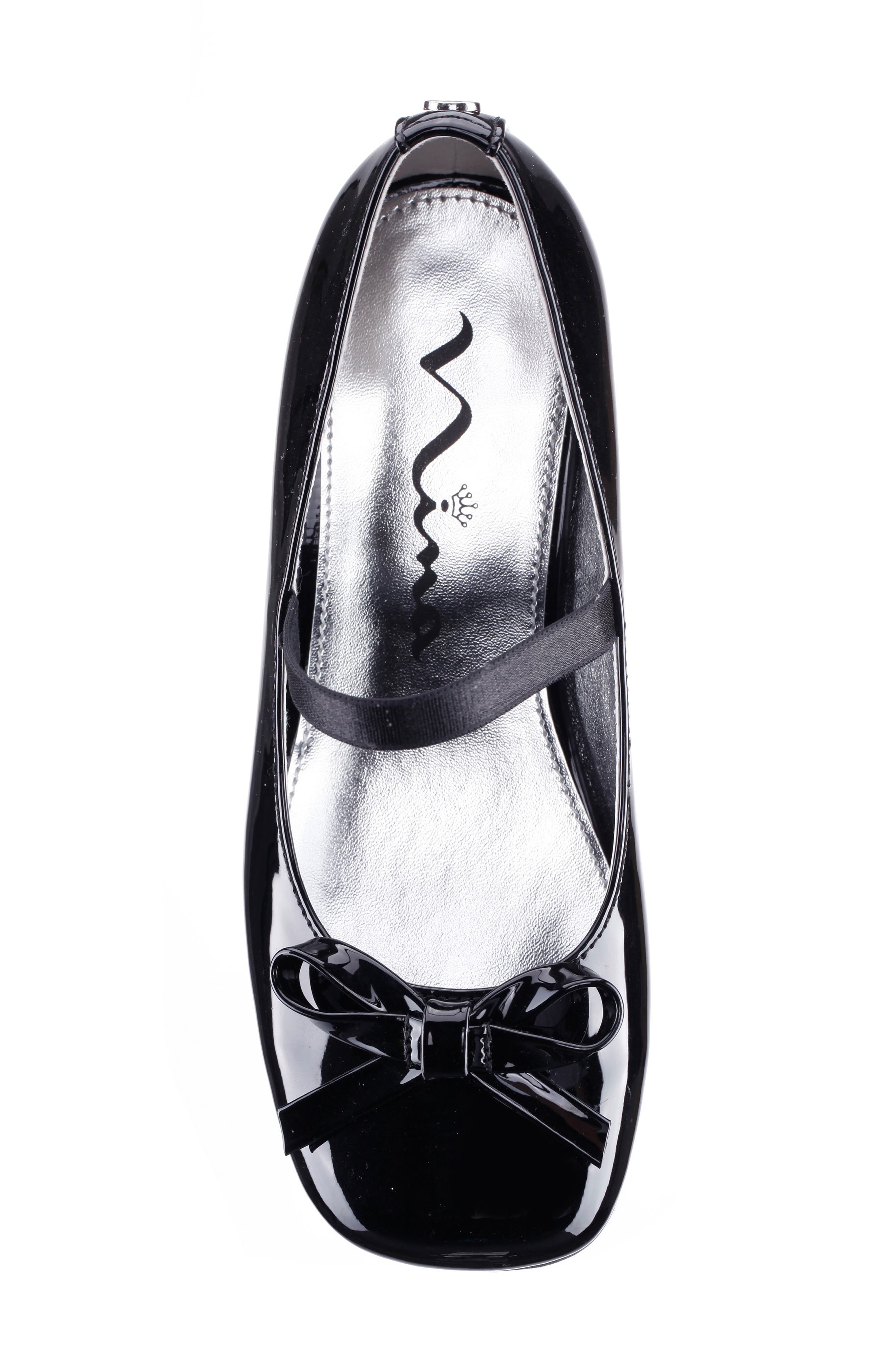 Nina Kids' Bryonna Mary Jane Pump, Alternate, color, Black Patent