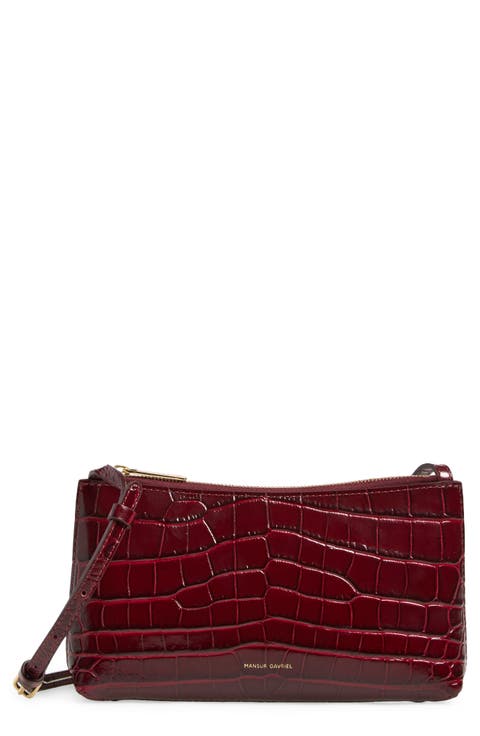 Mini Gaia Leather Crossbody Bag