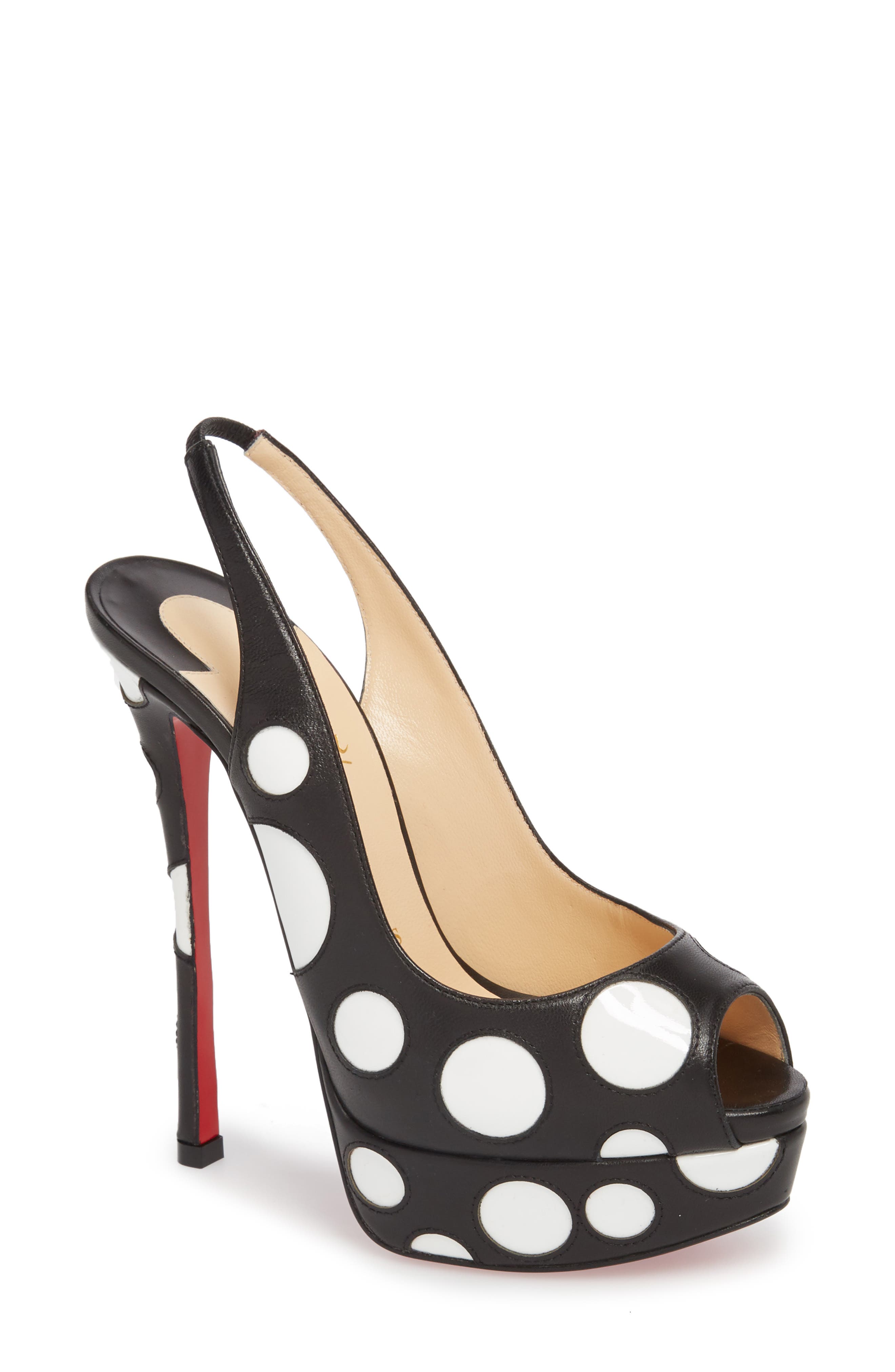 Christian Louboutin Bubble Up Slingback Pump, Main, color, 