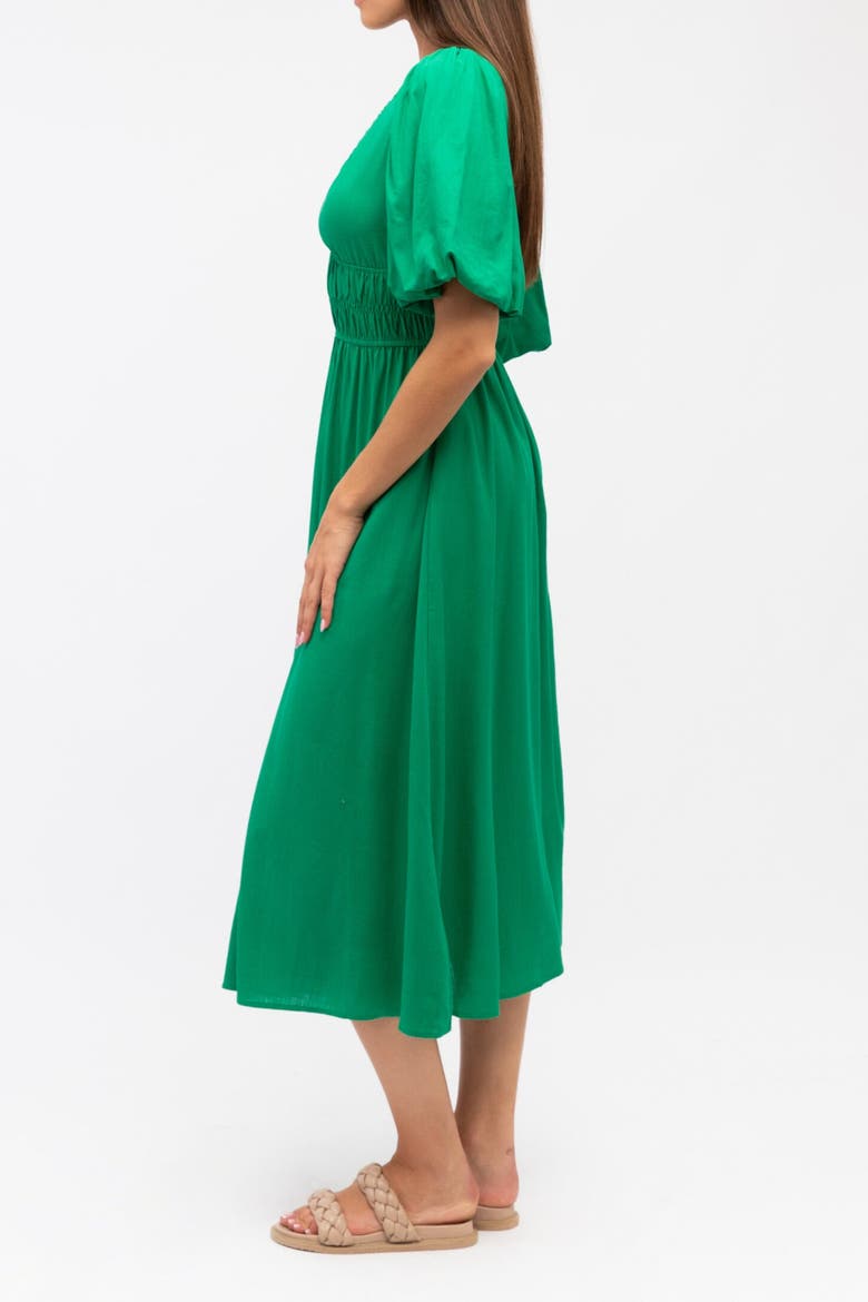 Selena Maxi Dress, Alternate, color, Green