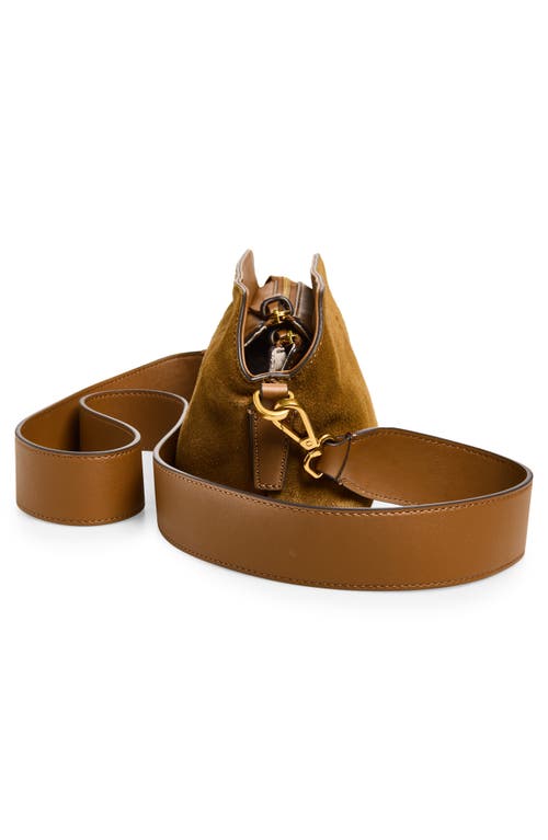 Rag & Bone Gramercy Genuine Suede Crossbody Bag In Brown