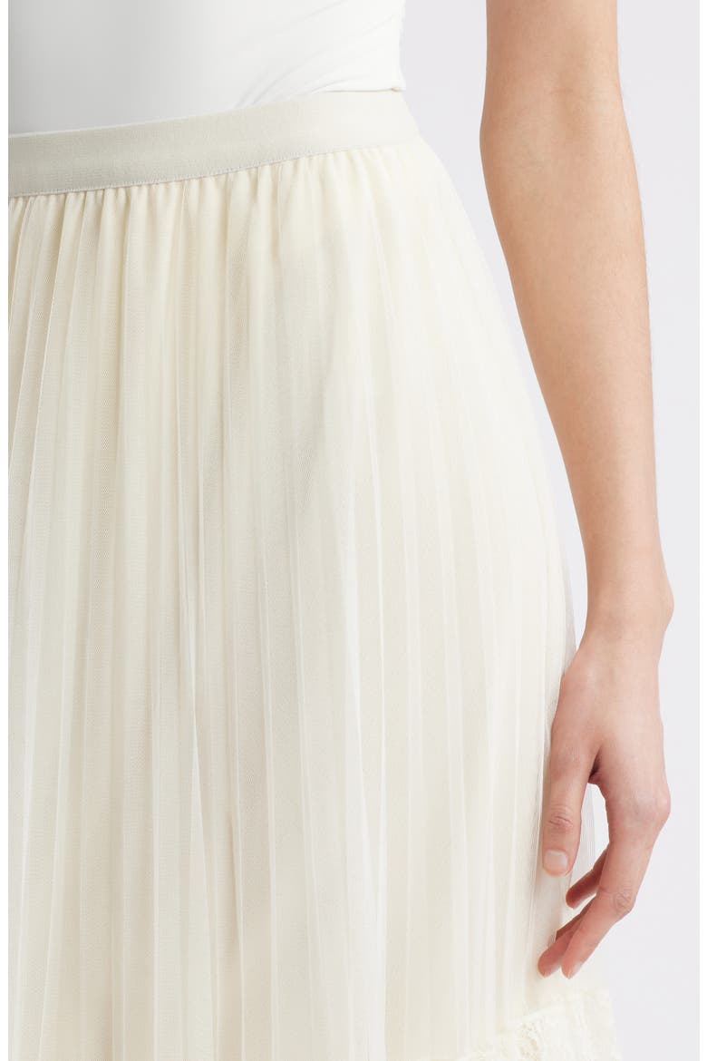 Tove Lace Tulle Skirt, Alternate, color, IVORY