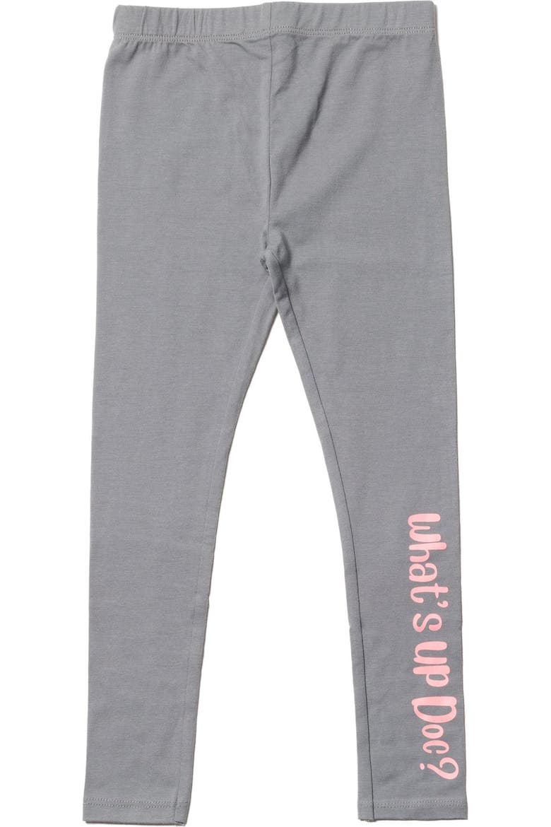 Buggs Bunny 2-Piece Hooded Tee and Leggings Set, Alternate, color, Bugs Bunny Grey Pink
