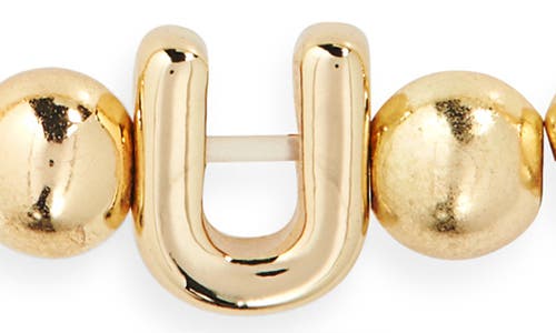 Baublebar Pisa Initial Beaded Stretch Bracelet