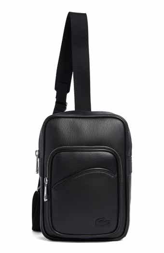 Angy Pebble Leather Crossbody Bag