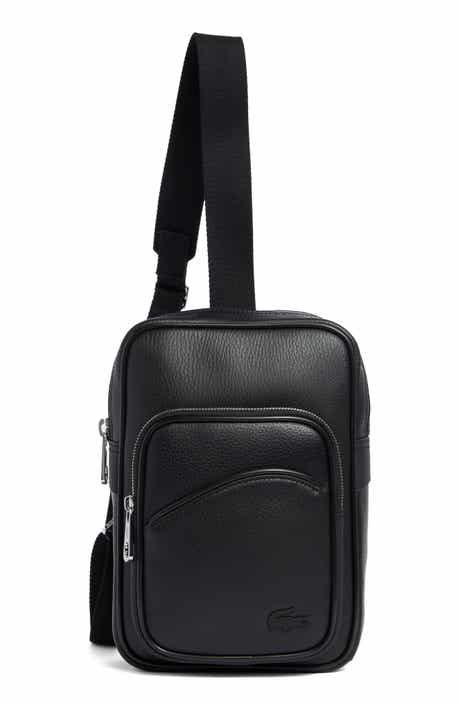 Angy Pebble Leather Crossbody Bag