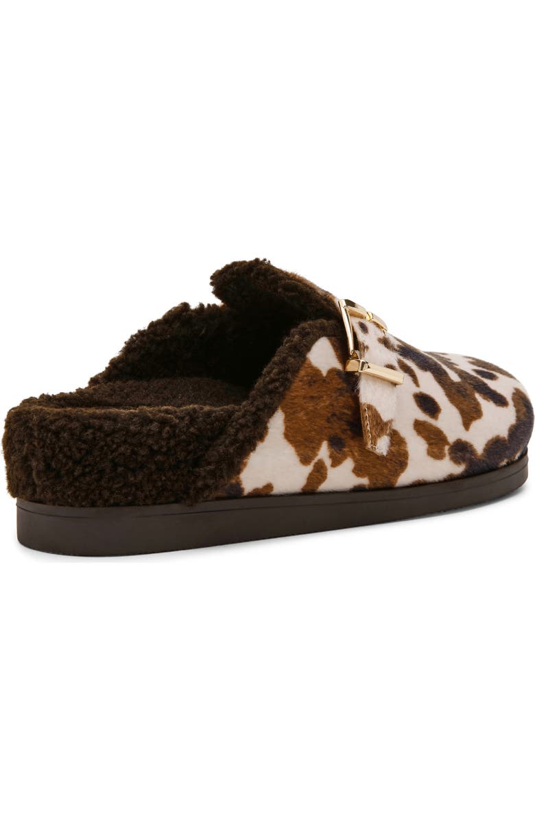 DV by Dolce Vita Anina Faux Shearling Lined Mule, Alternate, color, Cow Print