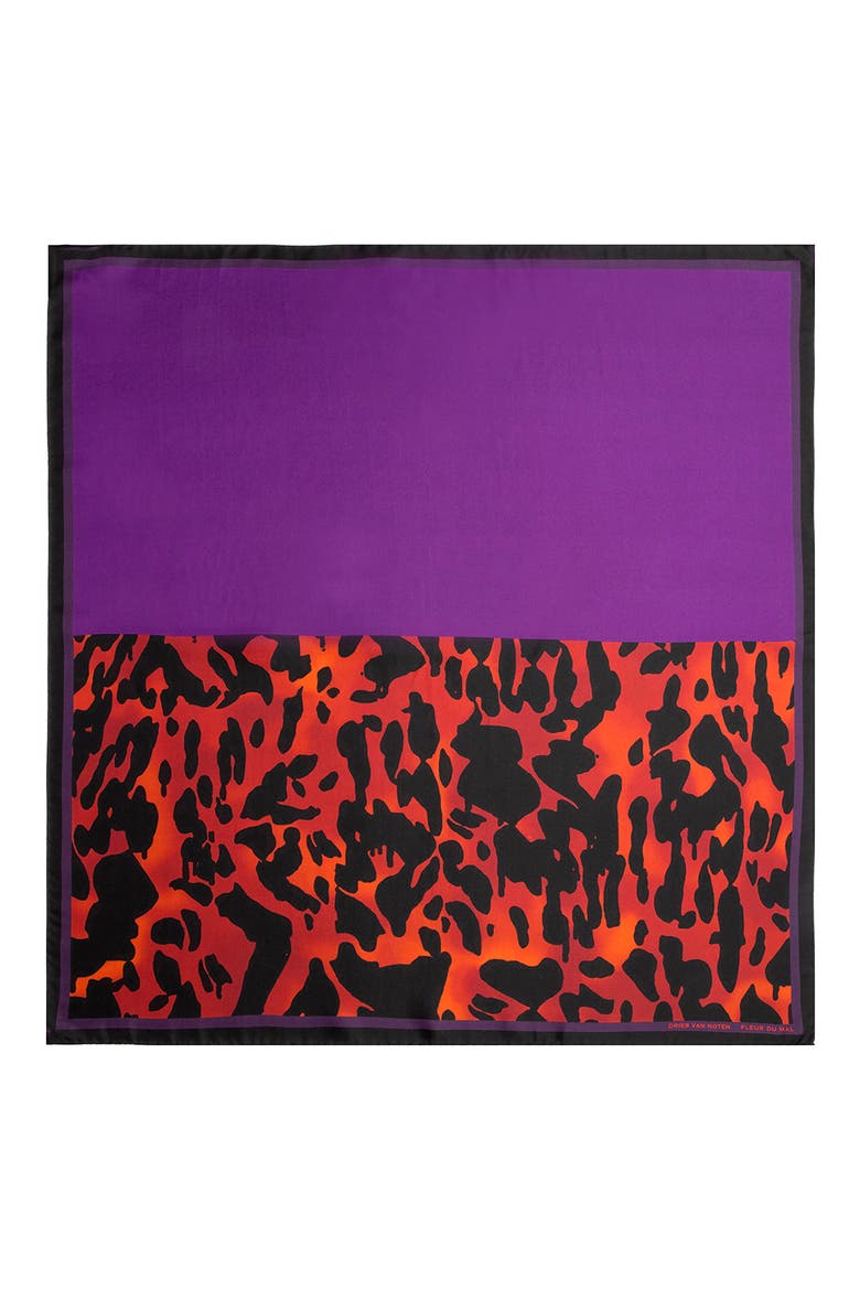 Foulard Fleur du Mal, Main, color, NO COLOR