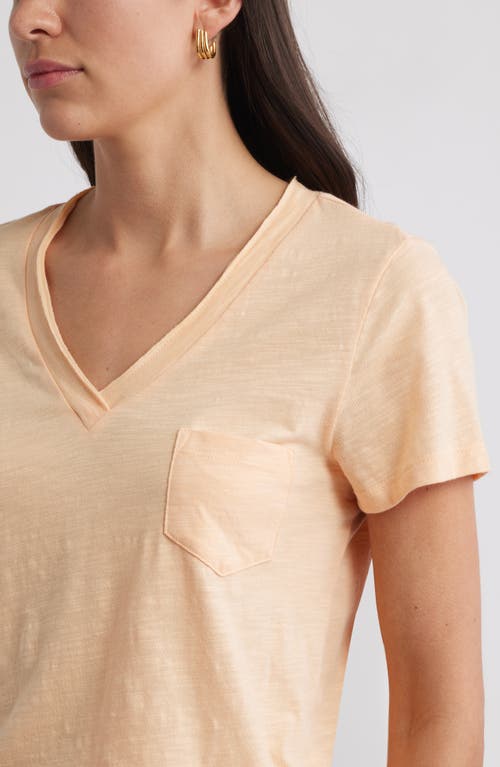 Caslonr Caslon(r) Cotton & Modal V-neck T-shirt