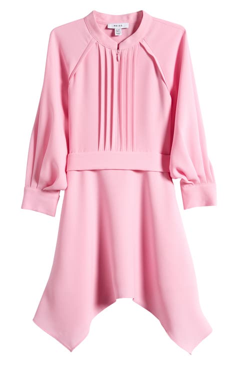 Kids' Erica Jr. Long Sleeve Asymmetric Dress (Little Kid)