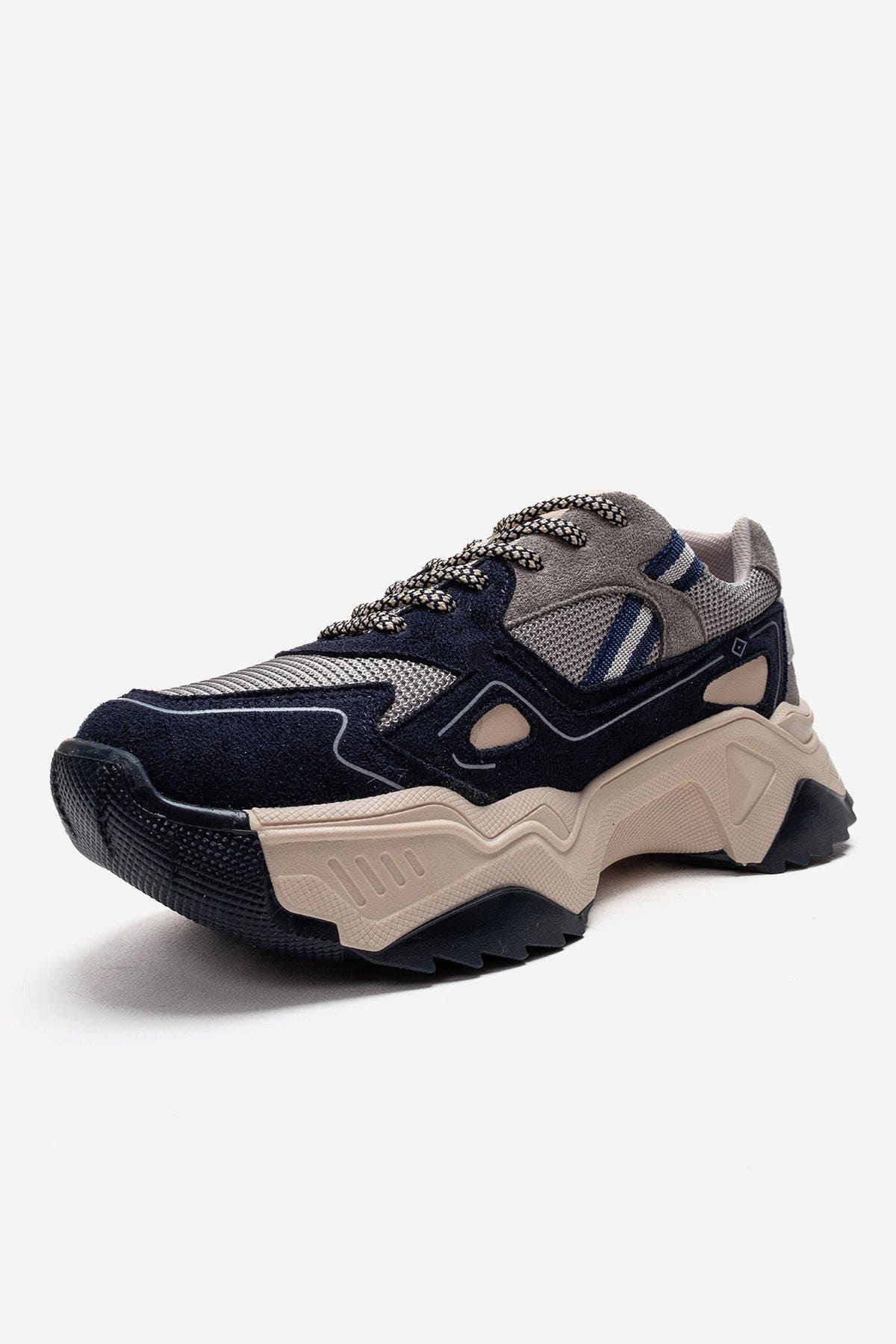 Pleur Fashion Sneaker, Alternate, color, Navy Suede