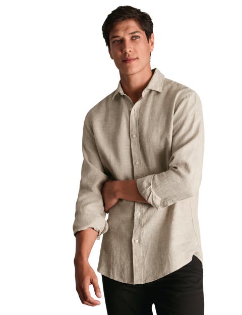 Plain Pure Linen Shirt