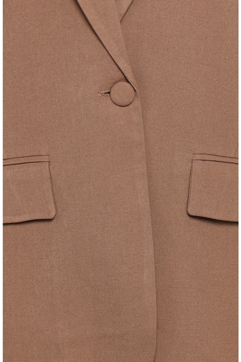 Tove Tie Back Blazer, Alternate, color, TAN