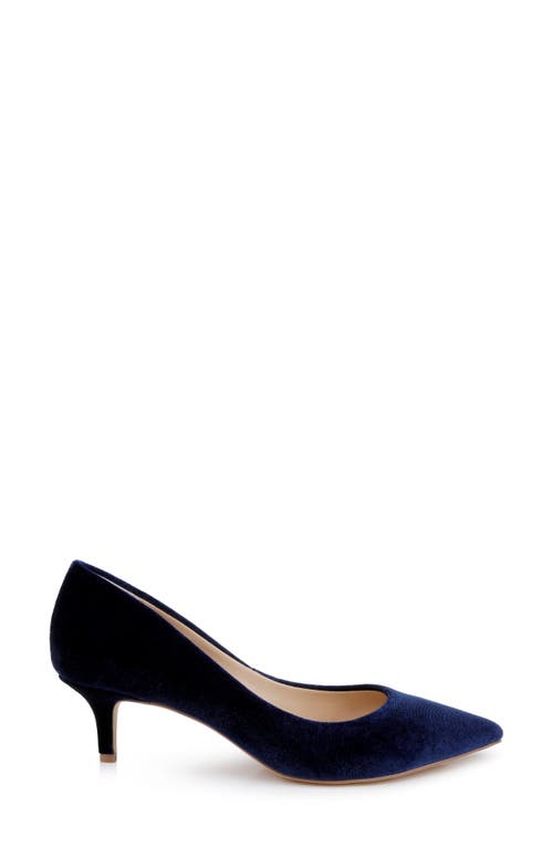 Jewel Badgley Mischka Enola Pointed Toe Kitten Heel Pump
