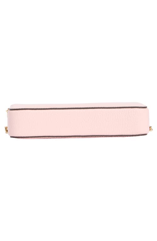 Kate Spade New York Taylor Pebbled Leather Double Zip Crossbody Bag In Pink