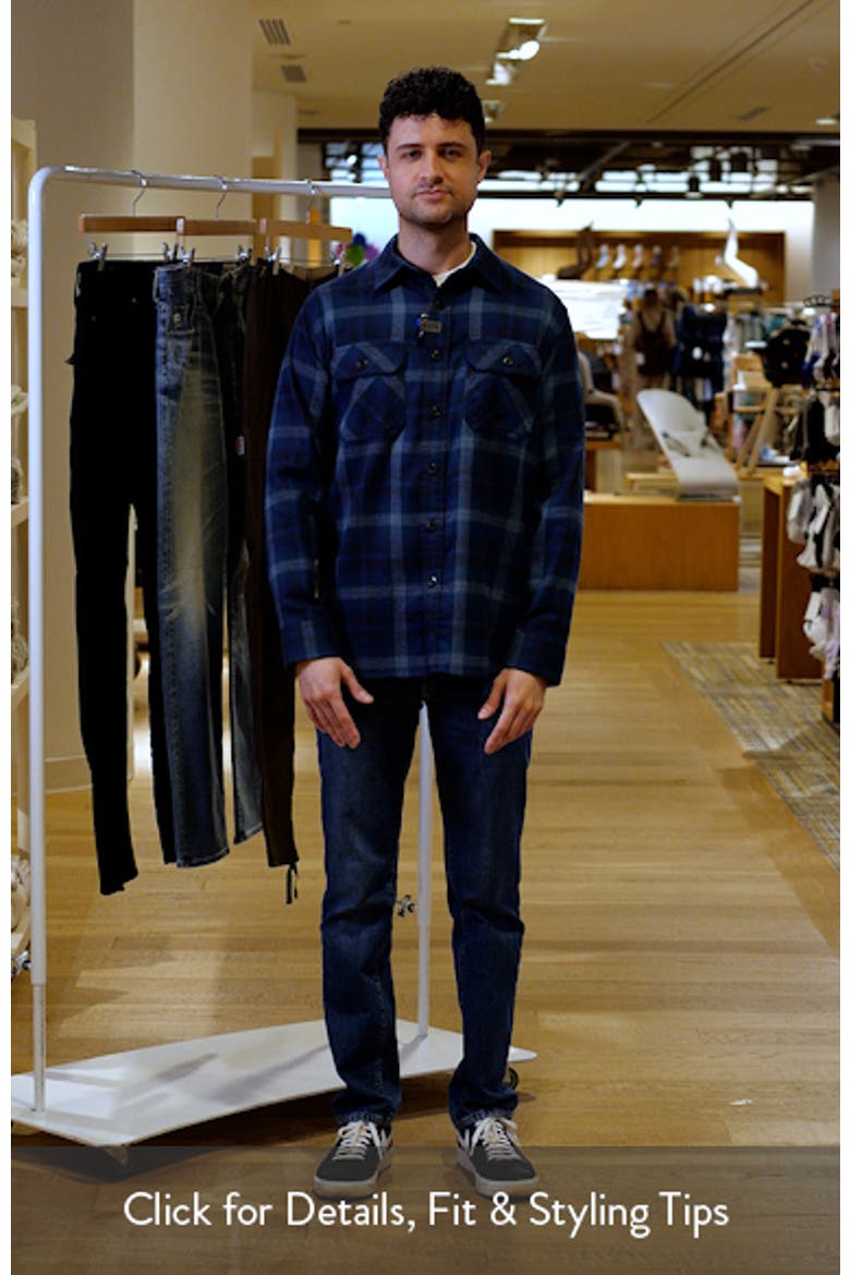 Burnside Plaid Flannel Button-Up Shirt video