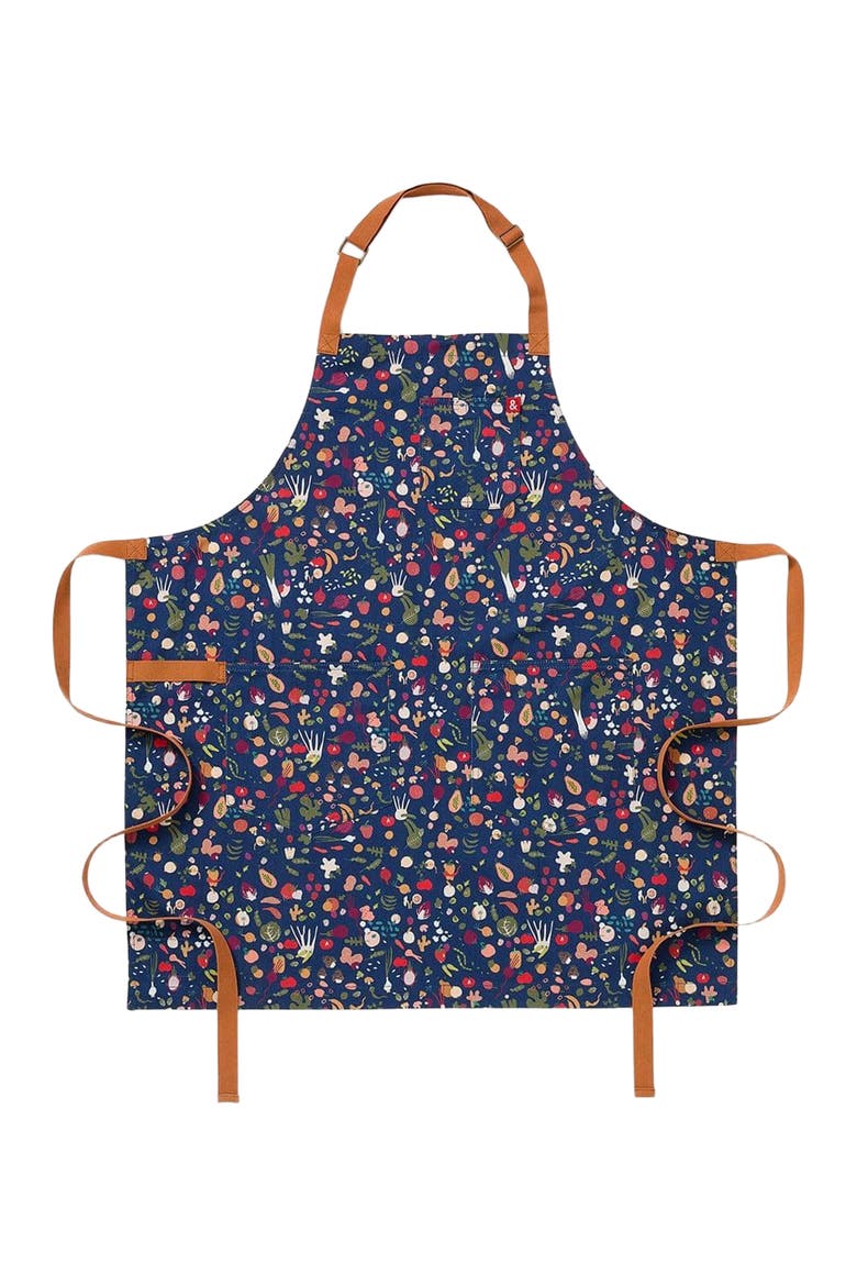The Essential Apron - Farmers' Market, Main, color, Navy