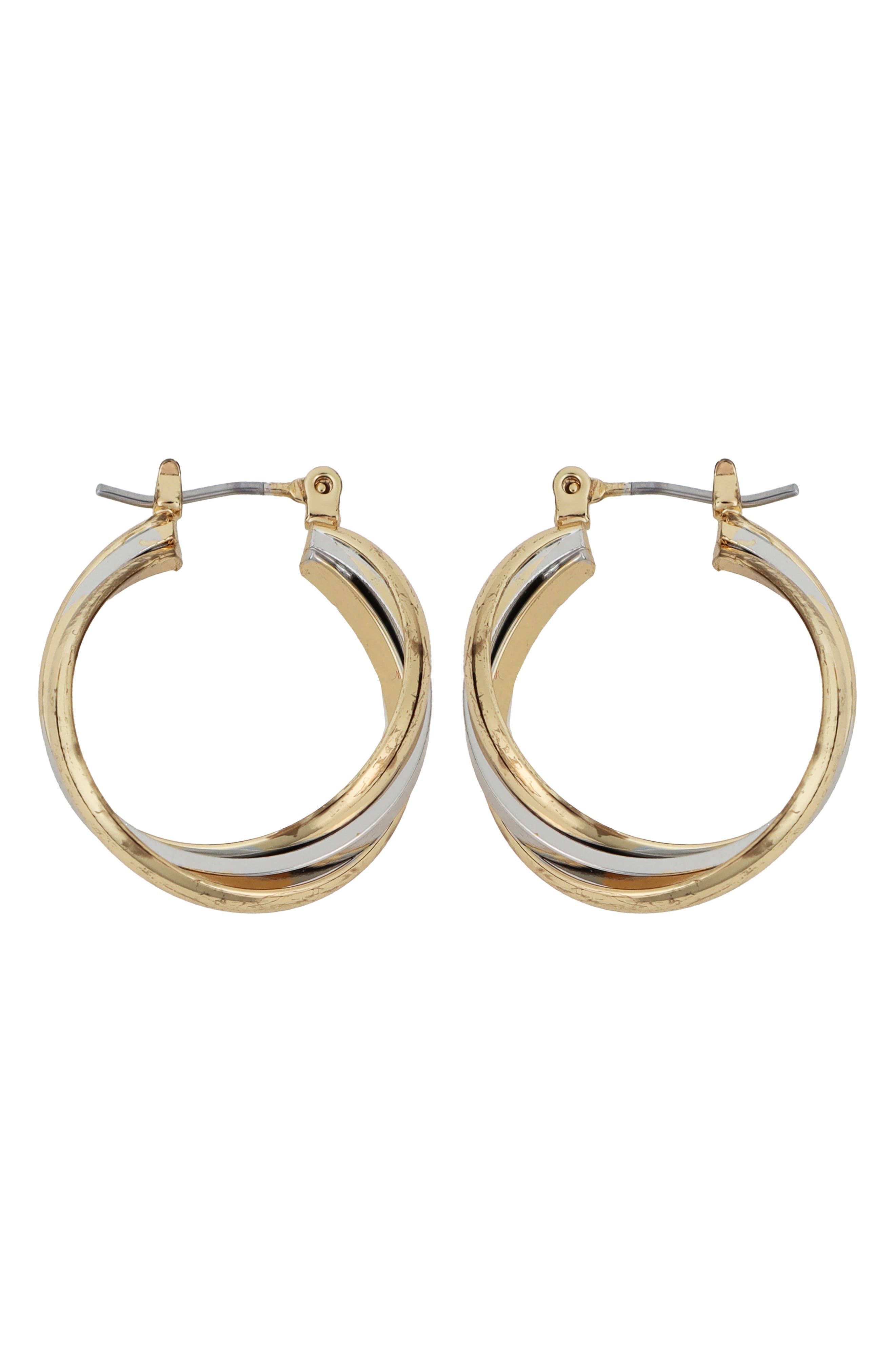 Panacea Twist Hoop Earrings