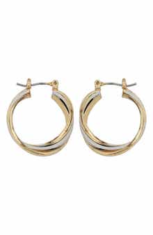 Twist Hoop Earrings