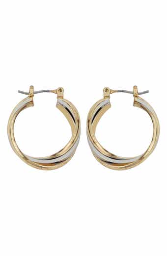 Twist Hoop Earrings