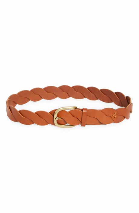 Isabel Marant Zigza Woven Leather Belt