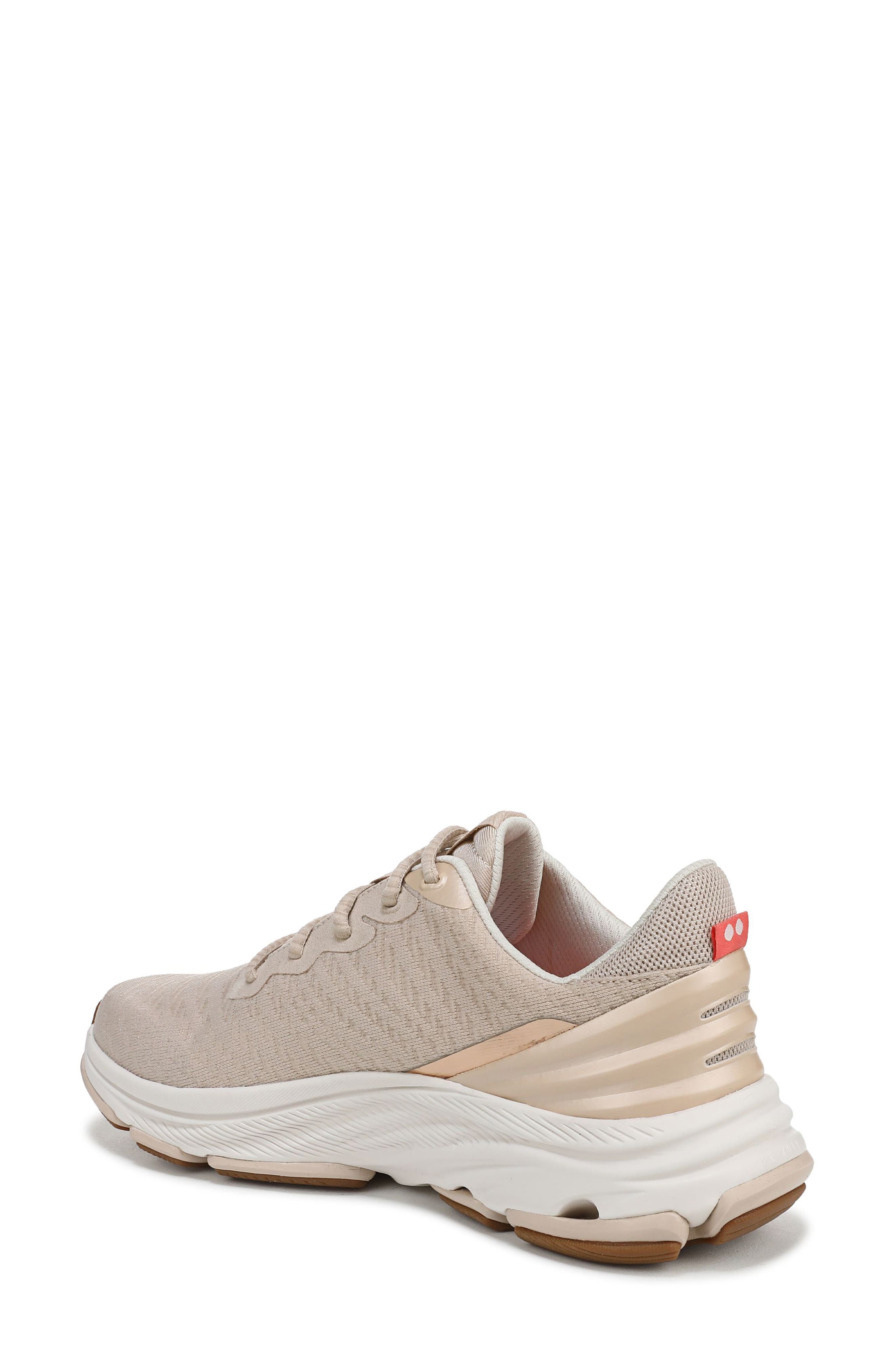 Devotion X Max Walking Sneaker, Alternate, color, BEIGE TONAL METALLIC