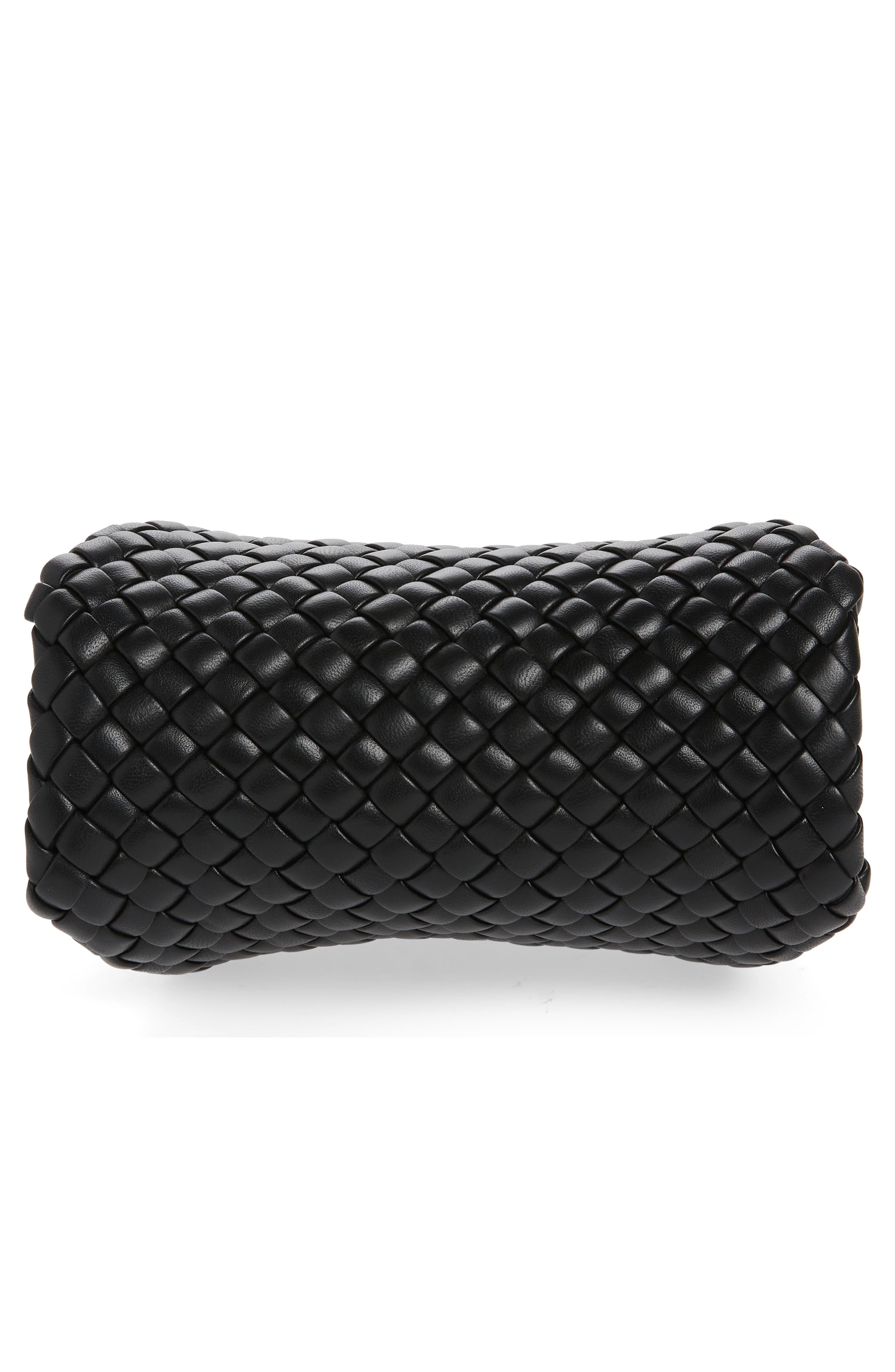 Bottega Veneta Mini Intrecciato Leather Top Handle Bag, Alternate, color, 