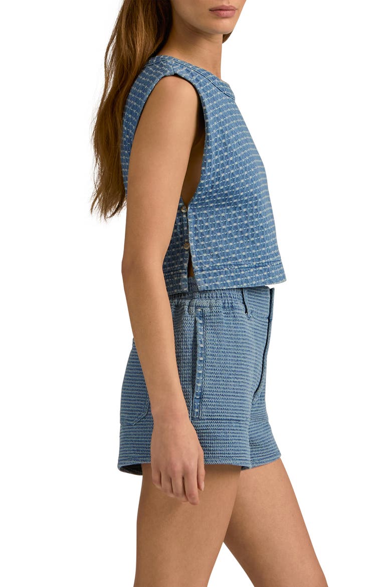 The Arlo Texture Crop Top, Alternate, color, BERLIN