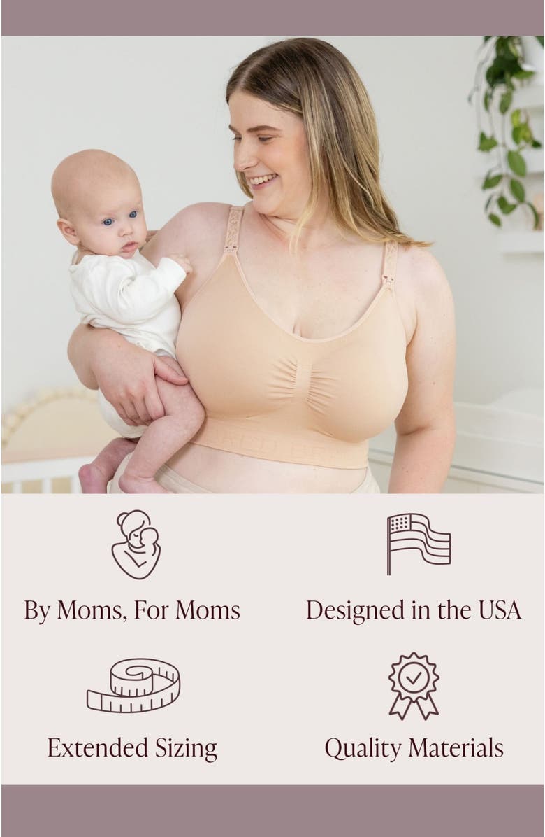 Kindred Bravely Busty Sublime Nursing Bra - Fits Sizes 30E-46H, Alternate, color, Beige