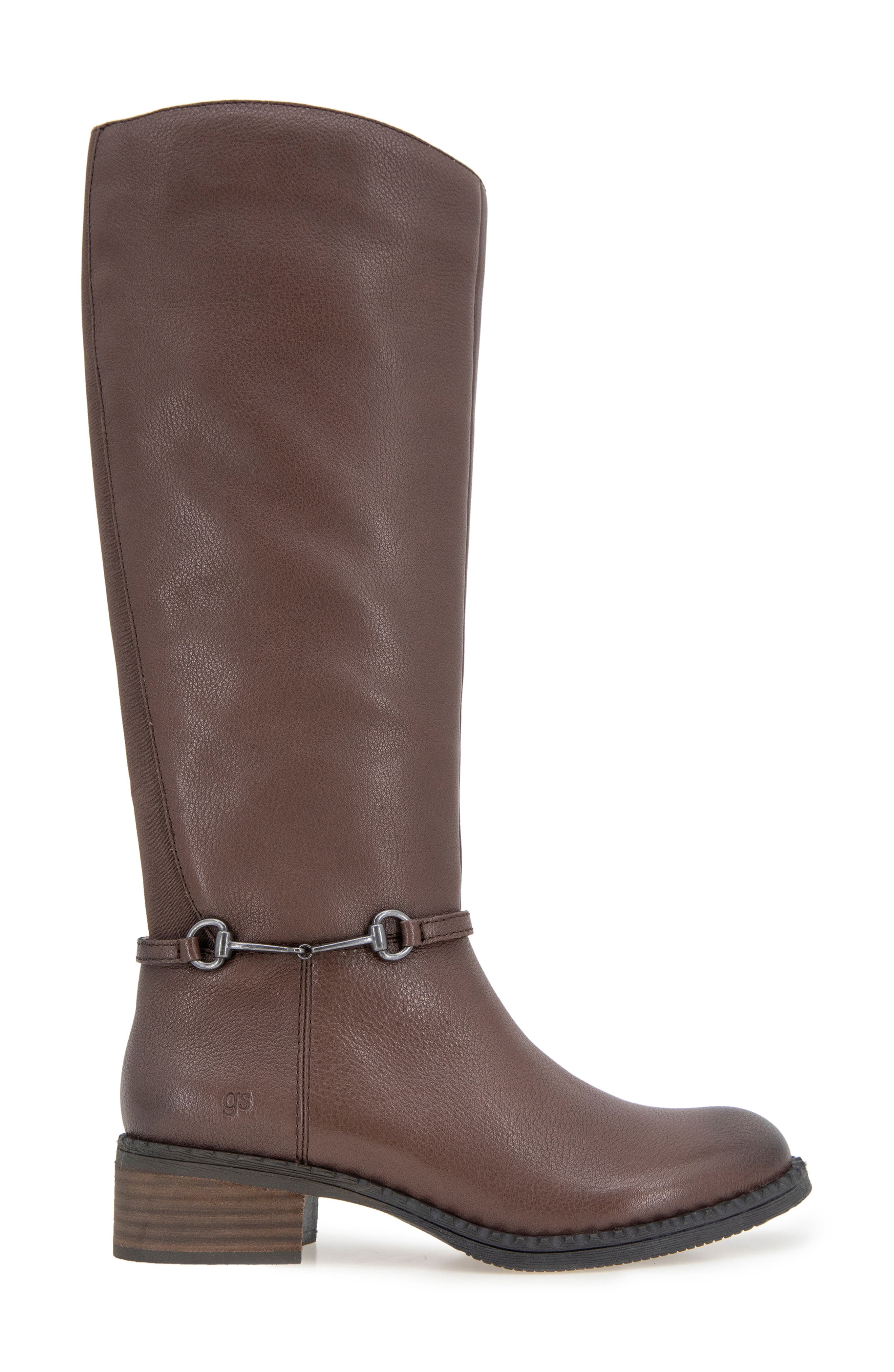 Gentle Souls Barret Knee High Boot, Alternate, color, Chocolate Leather