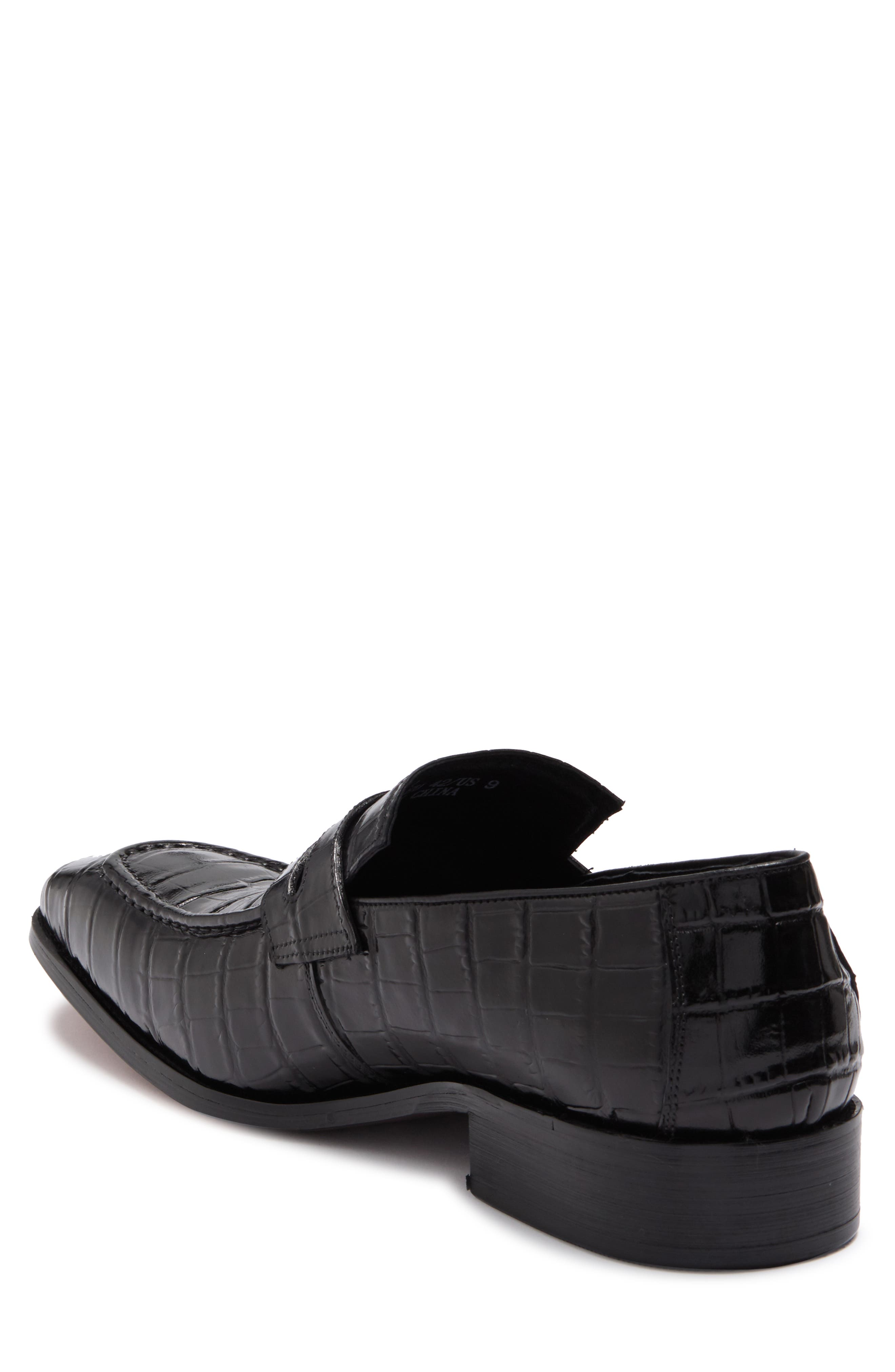 Maison Forte Magnus Croc Embossed Loafer, Alternate, color, 